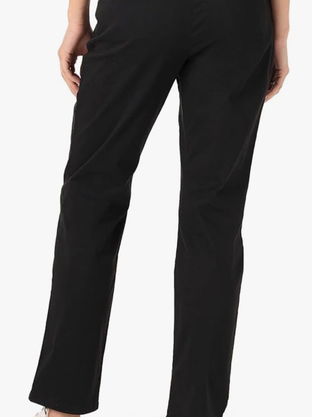 Lee Women's Black Straight-Leg Jeans - Classic Everyday Style